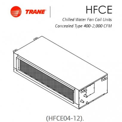 แอร์เทรน ต่อท่อลม คอยล์นํ้า แบบมีตัวถัง Casing เคสซิ่ง